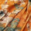 Мягкая ткань Cheongsam с принтом, искусственное платье в китайском стиле, костюм Тан, одежда, шелковая ткань, Gambiered Silk