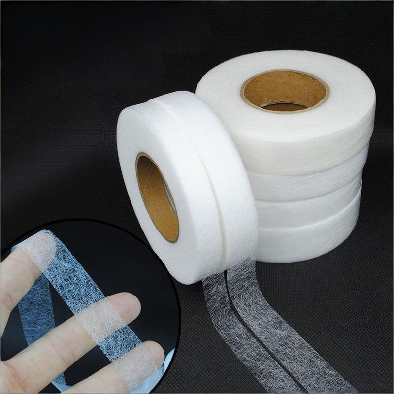 Самоклеящаяся лента для подгибки брюк, утюг, DIY, для джинсовой одежды, укорачивание длины, для шляп, одежды, термоплавкая двусторонняя лента, швейный инструмент