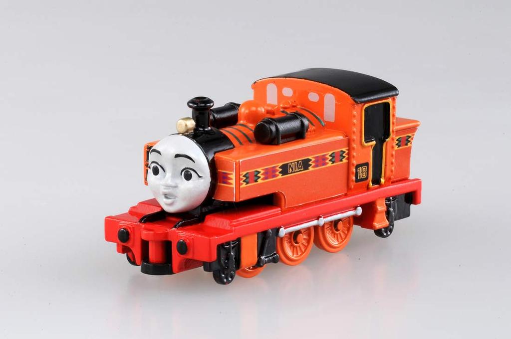 Паровозик Томас Томика с картой Nia и полным набором приключений Thomas, Ace