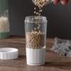 Household Pepper Manual Sea Grinder Salt Pepper Seasoning Bottle Grinder Glass Seasoning Bottle 1pc