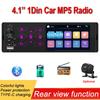 4,1-дюймовый автомобильный радиоприемник 1Din аудио стерео FM Bluetooth руль пульт дистанционного управления автомобильный MP5 мультимедийный плеер Авторадио