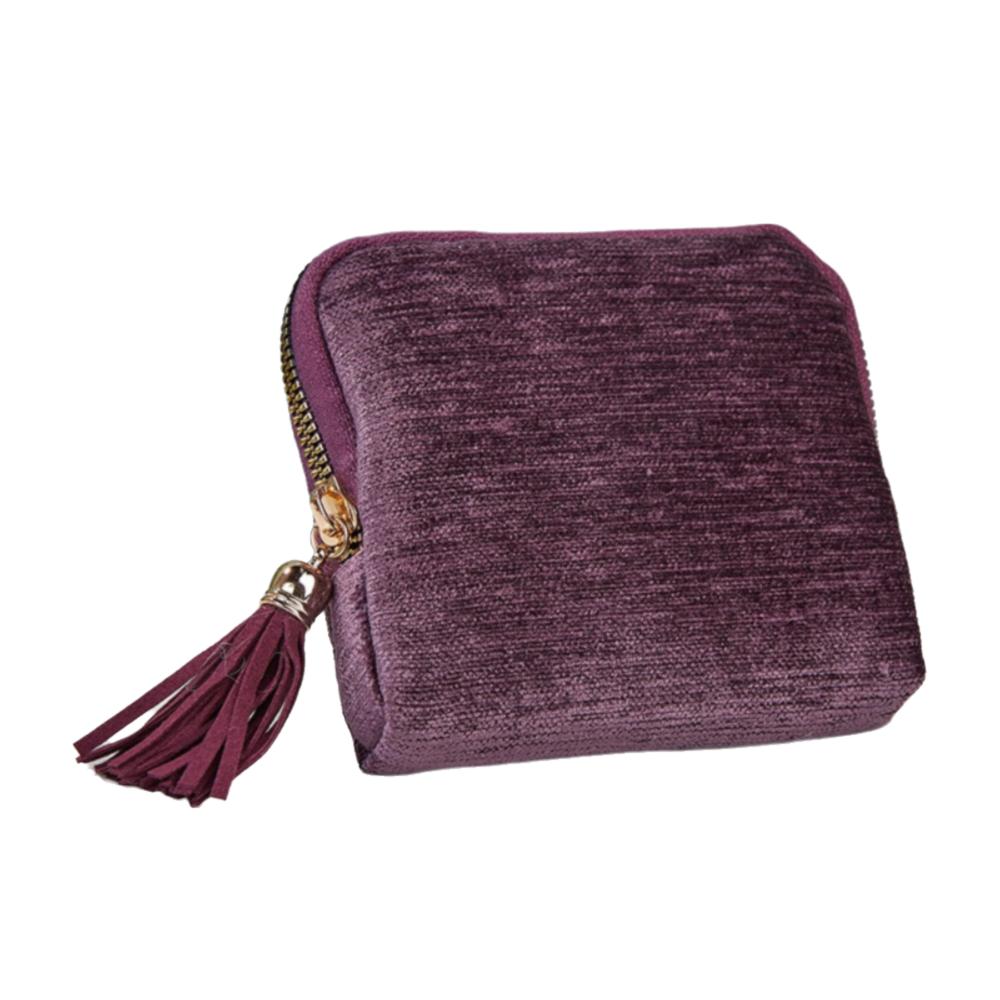 Ring Pendant Jewelry Storage Bag Jewelry Display Jewelry Organizer Tassel Zipper Jewelry Bag Gift