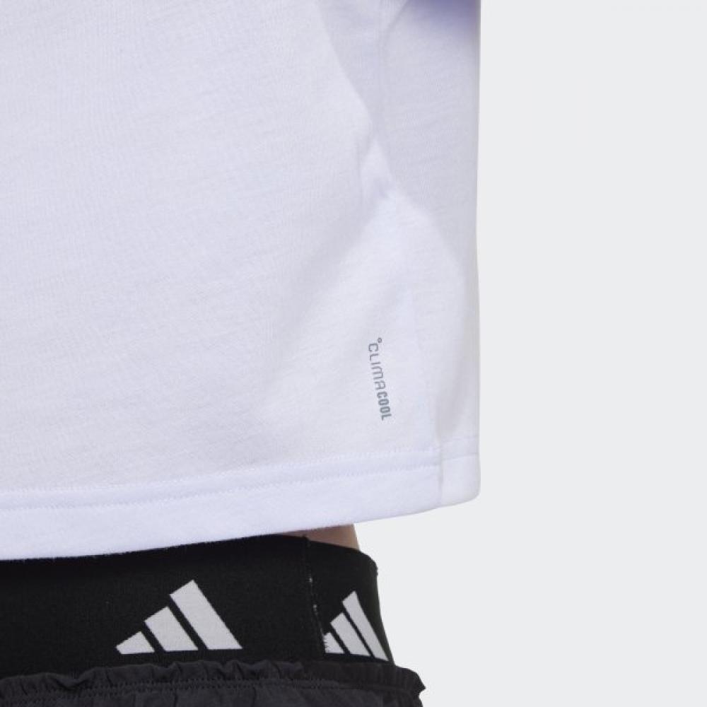 AdidaS Women S FuncTional Training ShorT Sleeve Tee Je6168 Train eSSenTialS Boxy WorkouT T ShirT