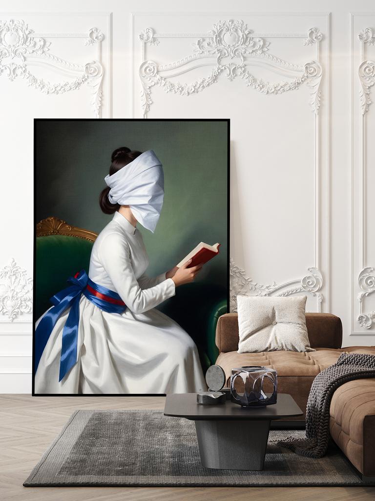 Plakat nowoczesne obrazy portrety malarskie