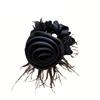 Korean Style Rose Feather Hair Bands Cloth Hair Rope Elegant Flower Headband  Women
