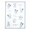 Un Doudou Made In Japan Baby Cotton Blanket 85 X 115cm Disney Baby Mickey & Friends 100% Cotton Jacquard Weave White Nz1337-wt