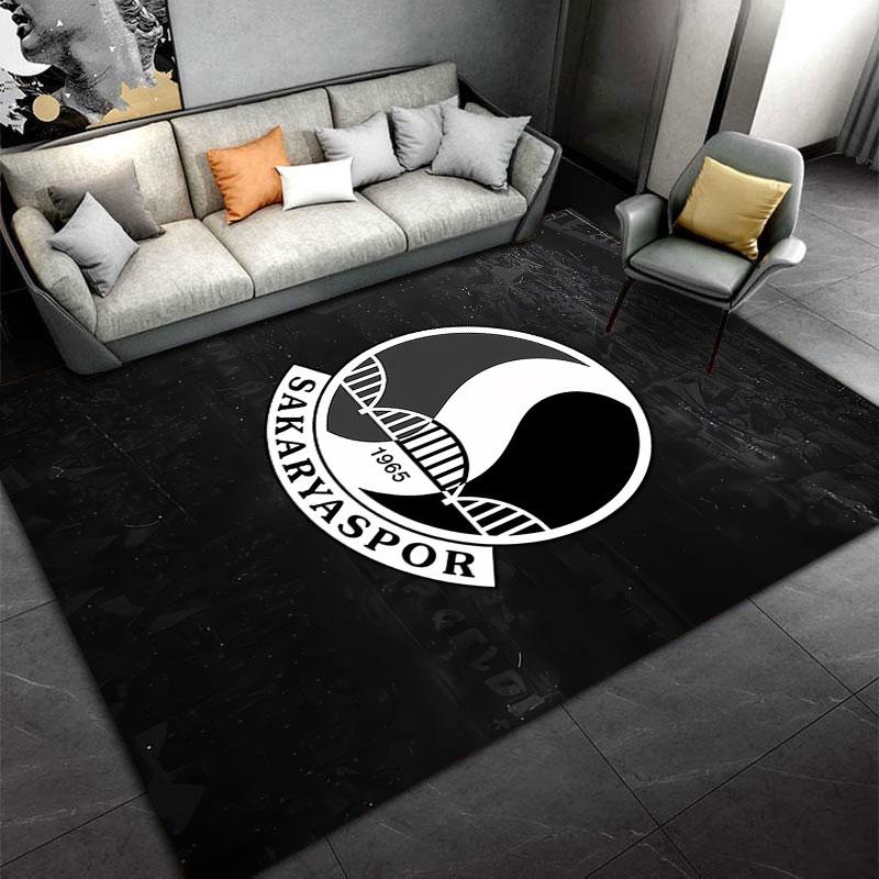 Sakaryaspor Logo Carpet Design suitable as a non-slip mat for the living room or bedroom sofa
