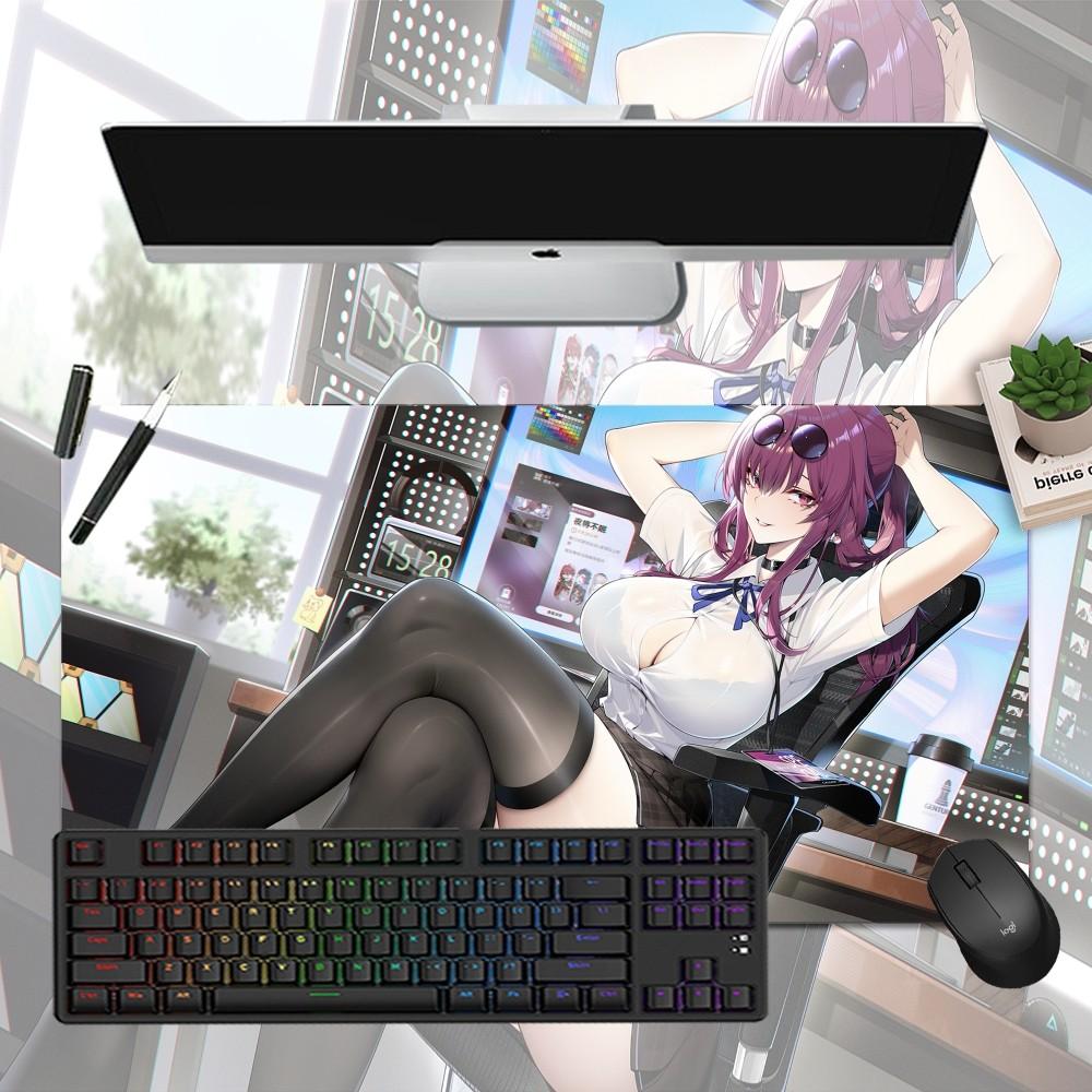 Kafka Honkai Star Rail Коврик для мыши Мальчик Пад Натуральный каучук Игровой коврик для мыши Настольный коврик Размер Для игр World Of Tanks CS GO Zelda