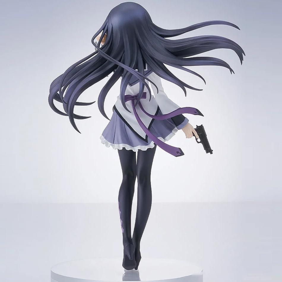 Anime Puella Magi Madoka Magica Figure 17cm Akemi Homura Action Figural Pvc Model Kawaii Decoration Doll Kid Toys Christma Gifts