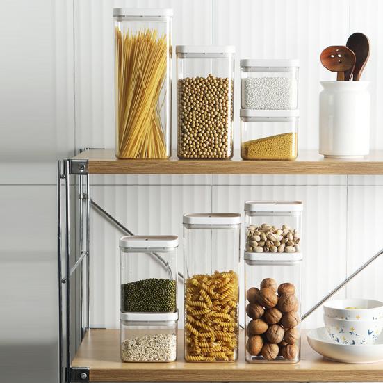 Sealed Tank Food Storage Container with Lid Moisture-Proof Dust-Proof Large