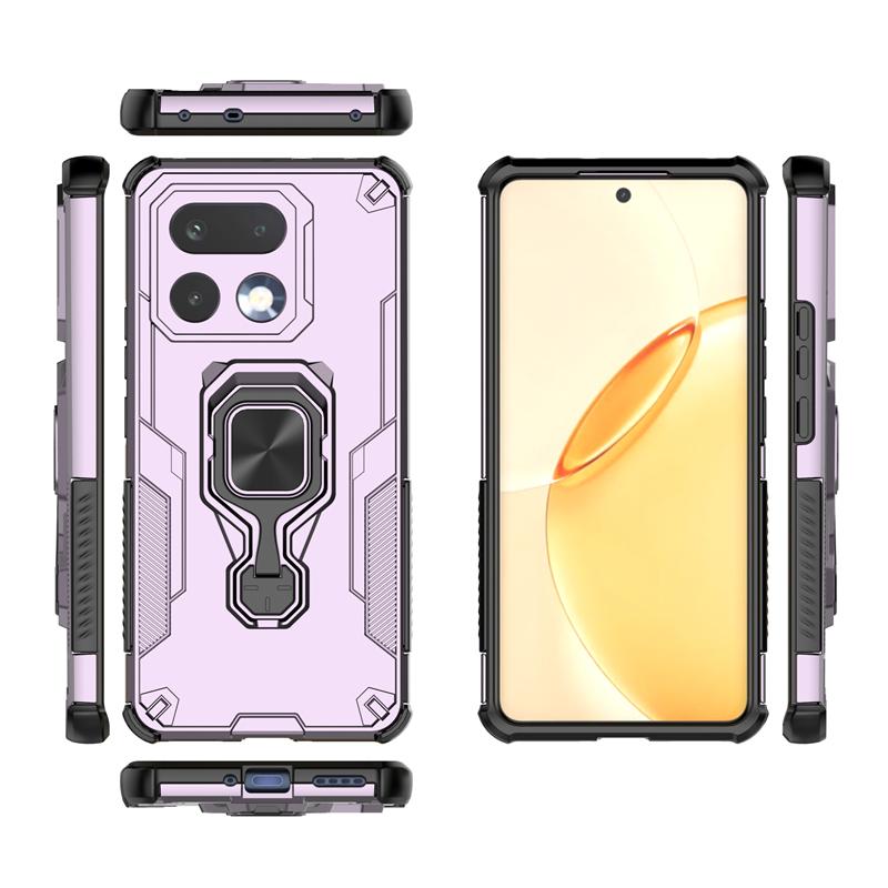 Усиленный противоударный чехол Heavy Armor для Realme 16 Pro Plus 16 Pro с кольцом-подставкой Усиленная противоударная Защитная прочная крышка