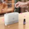Flame Essential Oil Diffuser 7 Colors Flame Changing Oil Diffuser Waterless Auto-Off 180ml Fire Humidifier for Home Office Spa