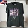 90 Oakland Raiders Black Reign NFL, унисекс, классический стиль, унисекс футболка