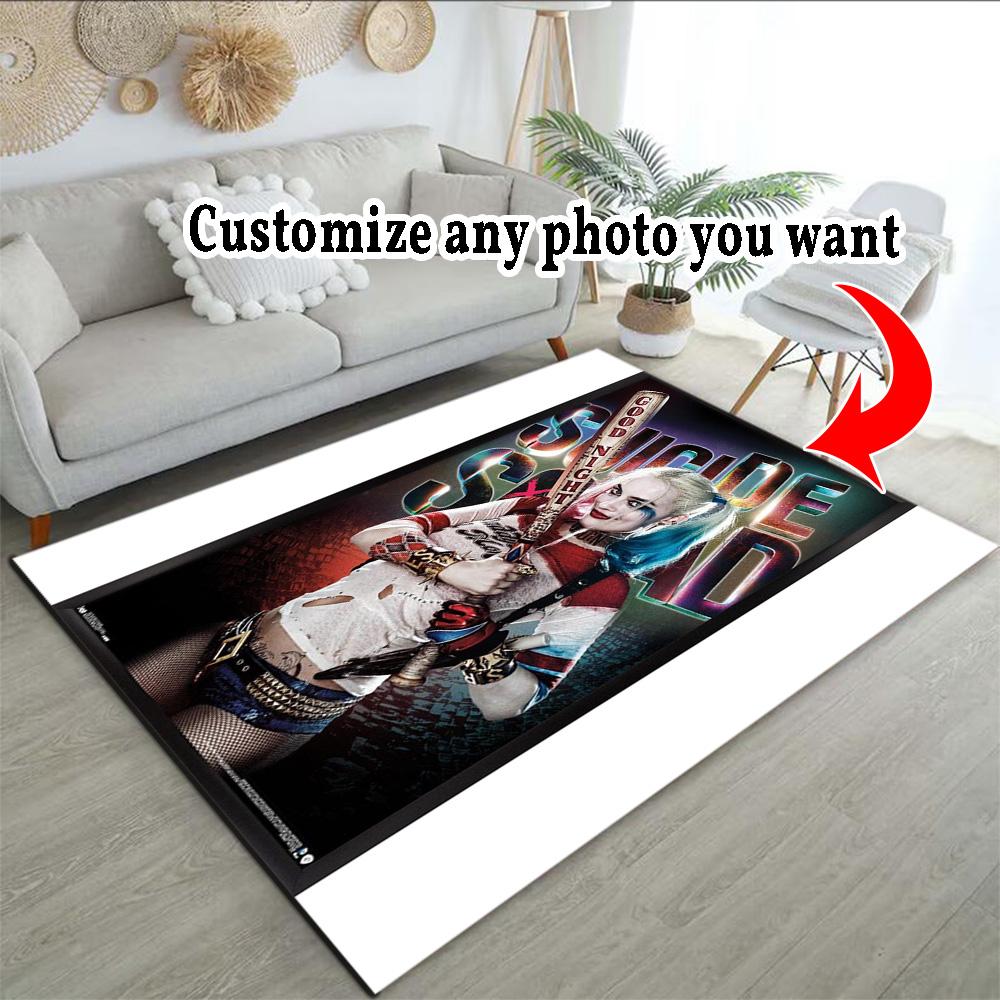 Customize Photo Personalized picture Floor Rug Office Rug Design for Study room Bedrooms Outdoor Playrooms Anti-slip Rug Office home decor