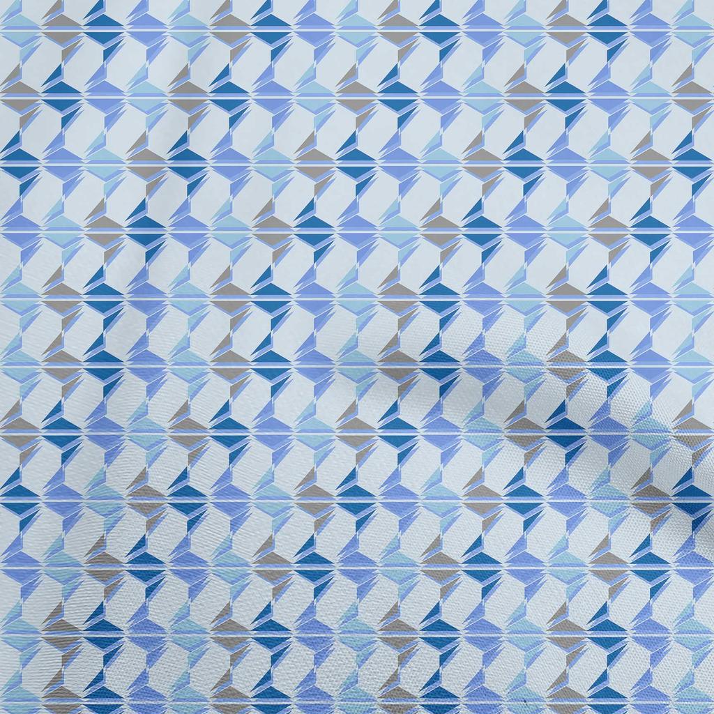 oneOone Хлопковая гибкая зеленая ткань с геометрическим рисунком, ткань для шитья во дворе, принадлежности для шитья одежды своими руками, 40 дюймов