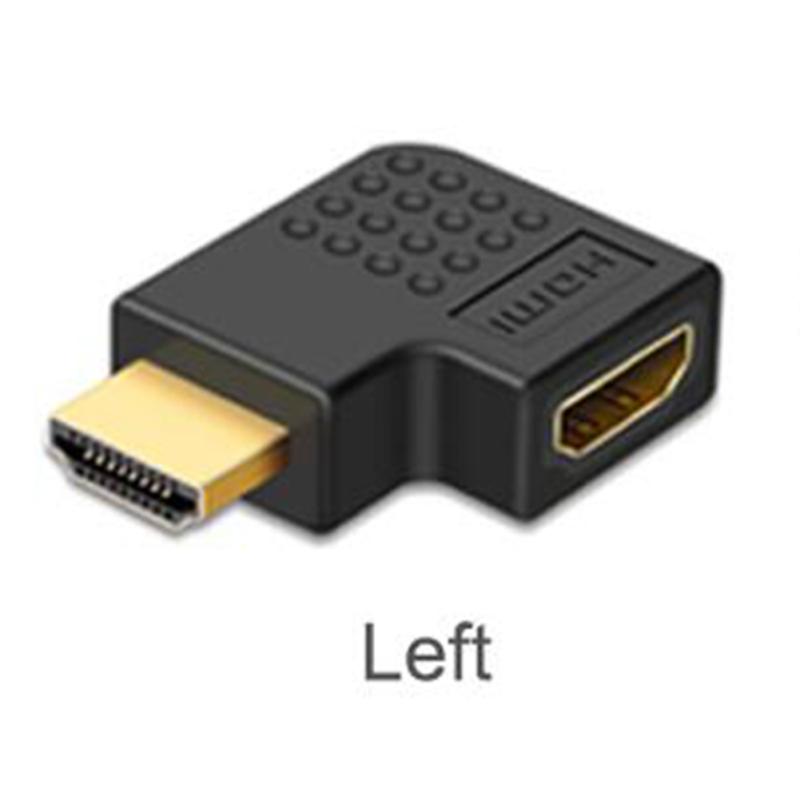HDMI-совместимый кабельный соединитель-адаптер 270 180, угол 90 градусов HDMI-совместимый штекер на