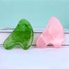 Natural Jade Gua Sha Scraper Facial Massager Tool Rose Quartz Guasha Massage Board Face Lift Slim Gouache Scraper Scraping Plate