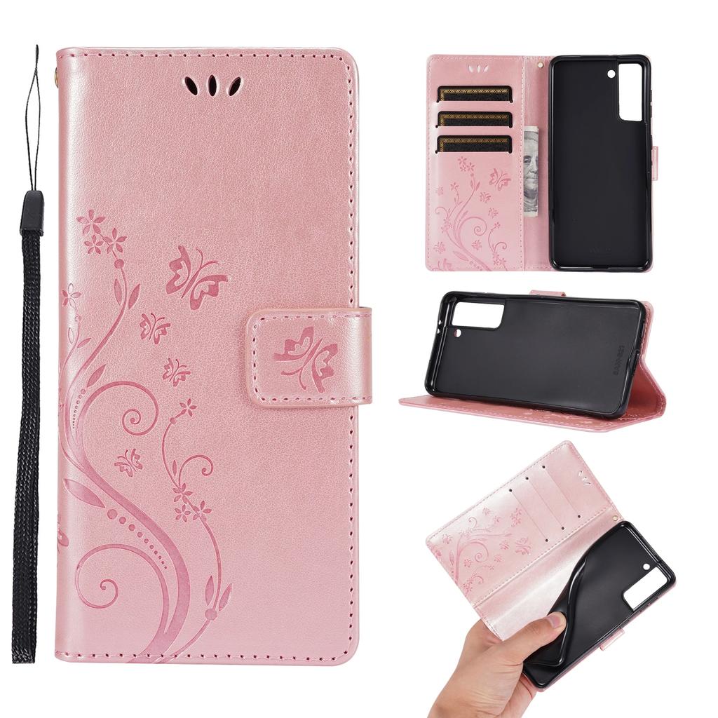 Кошелек Чехол-книжка для телефона Для Coque Samsung Galaxy S24 S23 Ultra S22 Plus S21 FE S20 S10 Plus S10E Держатель для карт Подставка Обложка-книга