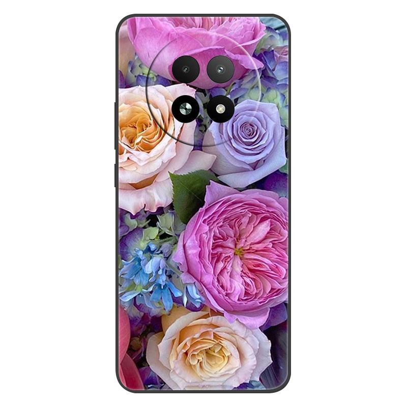 Для Realme 13+ 5G Чехол Силиконовый Роскошный Космический Мягкий Бампер для OPPO Realme 13 Pro Plus 5G Чехол для Телефона TPU Fundas Модная Сумка