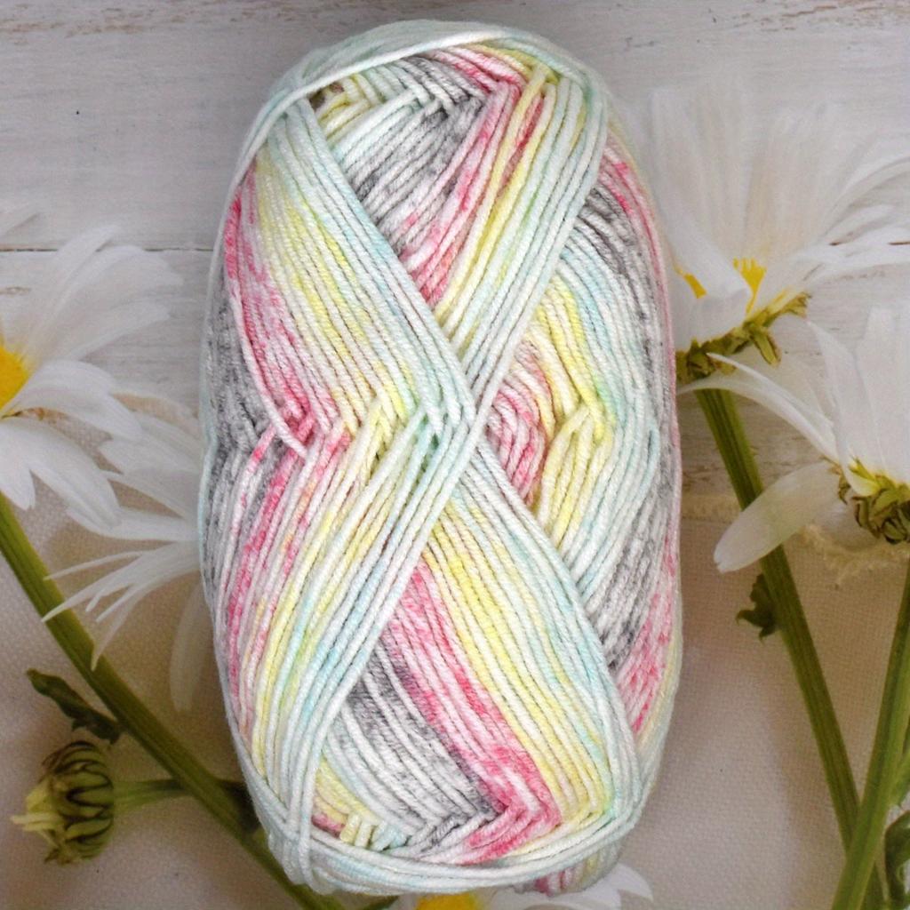 6pcs 240g/8.4oz Cotton Yarn Multicolor Gradient Yarn for Crochet & Knitting DIY Craft Yarn for CushionsTote Bags Home Decor Craft Materials