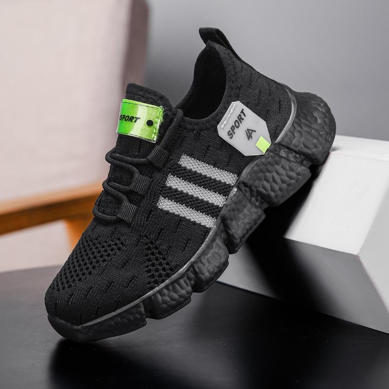 28-39 Детские Большие Размеры Легкие Простые Стильные Дышащие Сетчатые Повседневные Спортивные Кроссовки Кроссовки