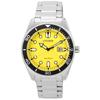 Sport Eco-Drive Stainless Steel Yellow Dial AW1760-81Z 100M Men's Watch
