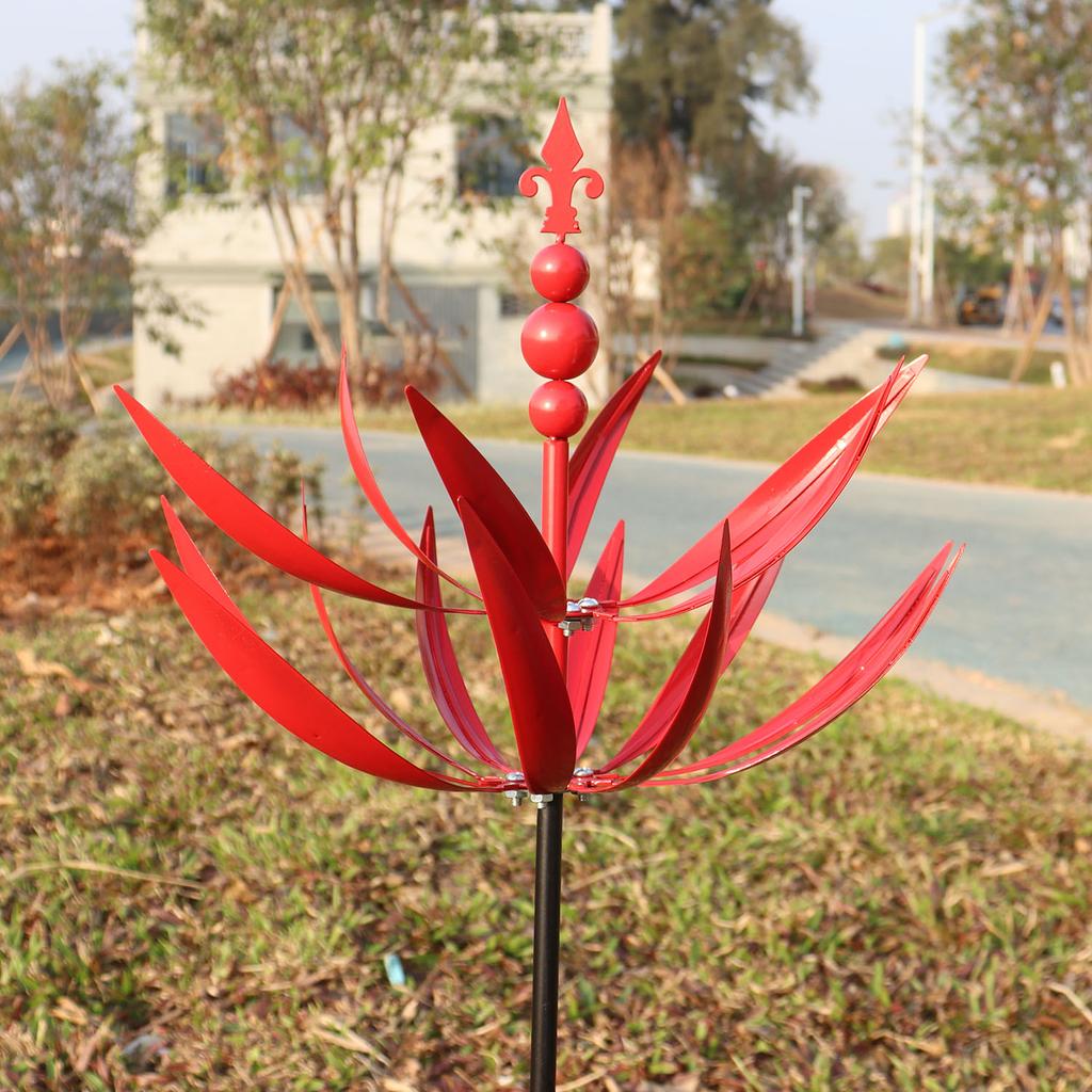 Гало Ветряк Вращающийся Железный Подземный Ветряная Мельница Сад Гало Ветряк Вращающийся Домашний Сад Украшение