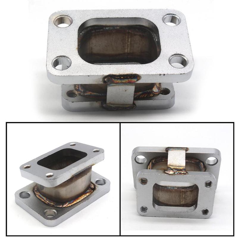 Aluminum T3 to T25 Turbo Adapter I Shape Flange Conversion High Quality Turbo Charger for T3T4 T25 Manifold Fitment