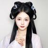 Chinese Traditional Ancient Wig Women Hanfu Wigs Headdress Pography Dance Accessory Wigs For Women Integrated Hair Bun