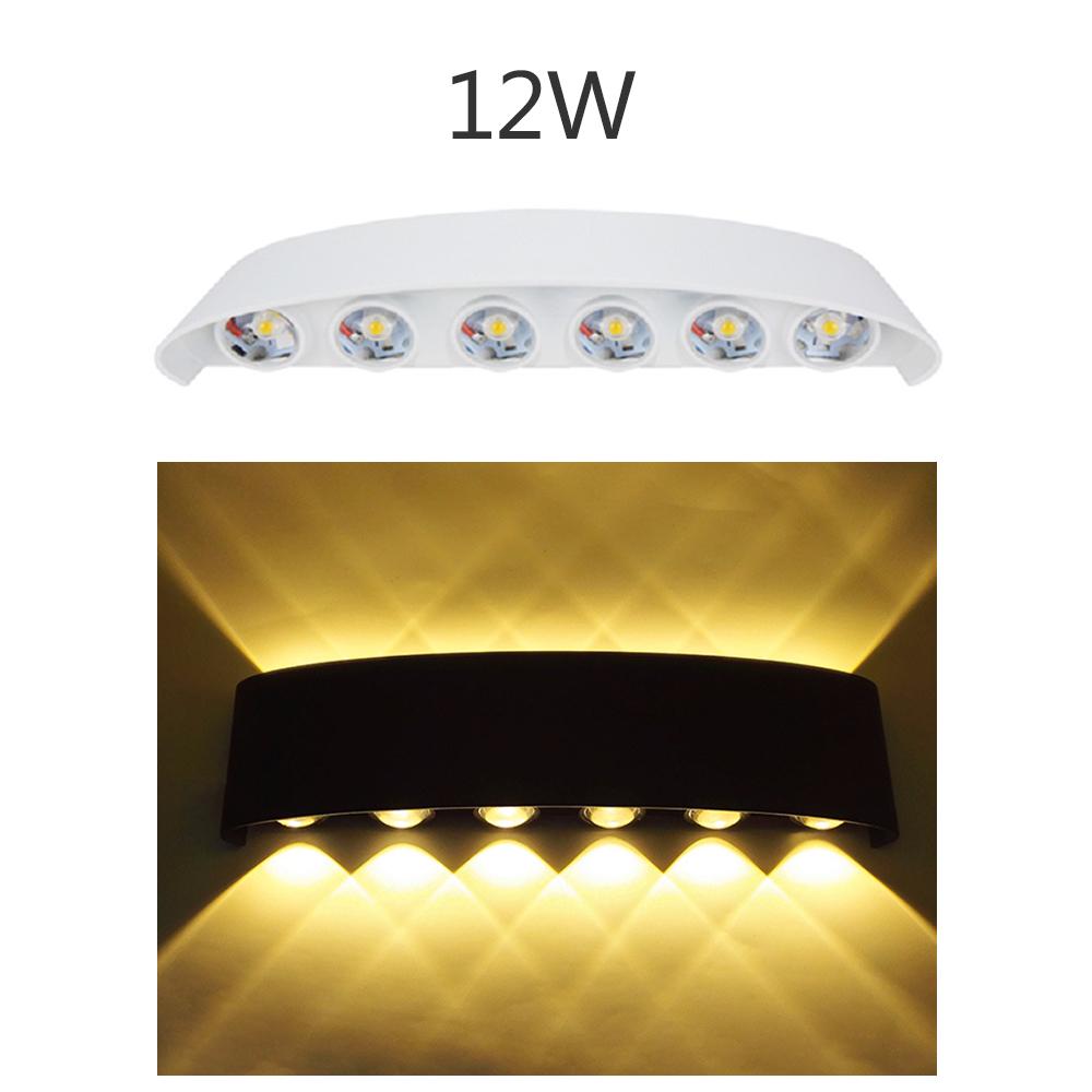 AC85-265V Modern Wall Sconce Lights LEDs Mounted Up Down Lights Indoor Lighting for Bedroom Balcony