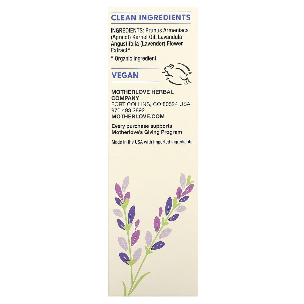 Motherlove Infant, Maternity and Infant Oil, 2 Fl Oz (59 Ml)