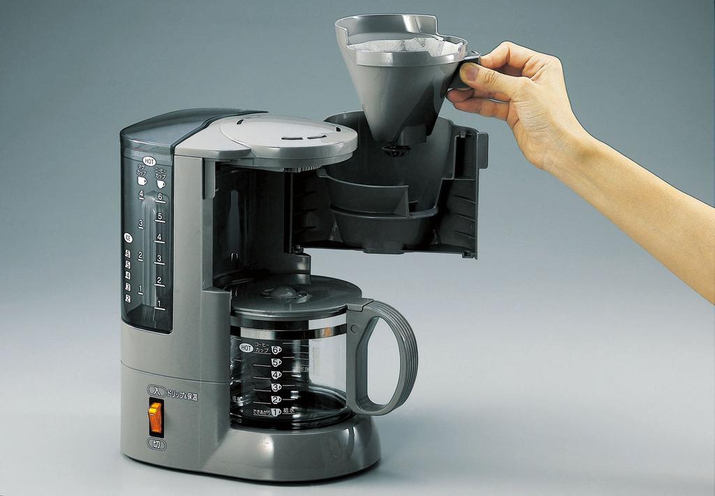 Кофеварка ZOJIRUSHI Coffee Connoisseur 1 to 6 из нержавеющей стали коричневого цвета (примерно чашки) EC-AJ60-XJ