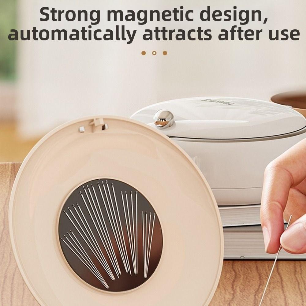 Новая портативная коробка для хранения ниток и иголок, удобная, большая вместимость, органайзер для рукоделия и ремонта одежды в общежитии