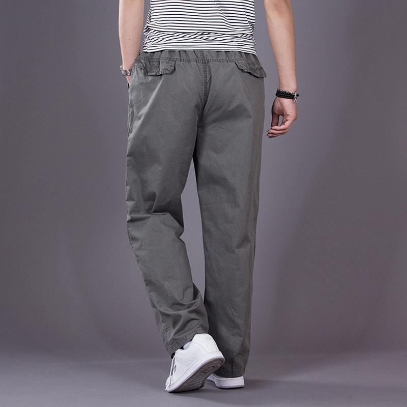 Повседневные хлопковые брюки мужские