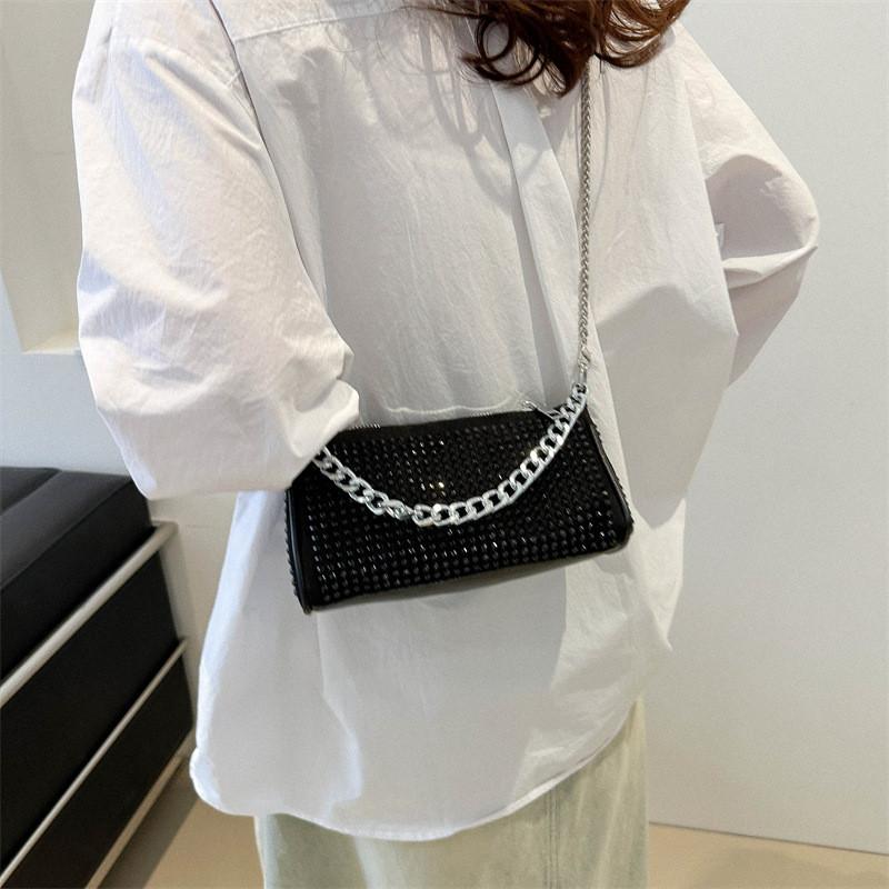 Trendy Street Style Canvas Crossbody Bag Chic Pillow Bag For Women 2024 Summer Shoulder Bag