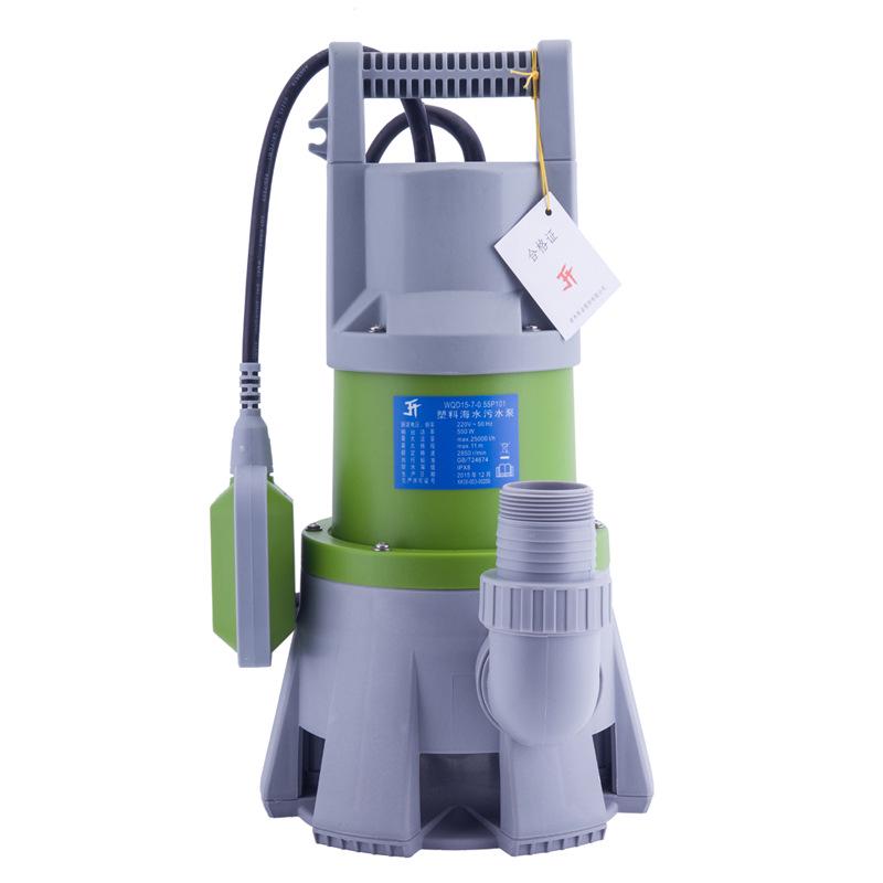 Насос фекальный Junhe WQD15: Высокопроизводительный, кислото/щелочестойкий, автоматический слив для морской воды