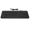 USB Wired Keyboard 104Keys Silent Typing Ergonomic Full Size Business Computer Keyboard for OS X PC for Windows 10 8 7