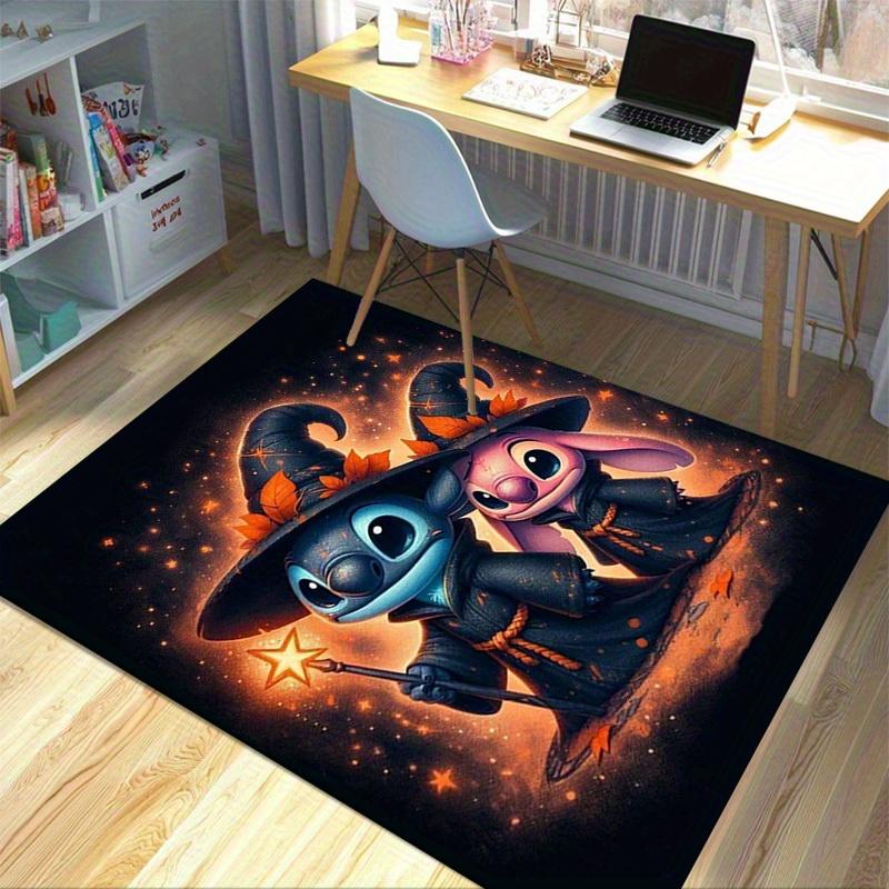 1pc. Halloween Witch Stitch & Angel Lilo Home Decor Rug Office Carpet Chair Mat Outdoor Giftz041065