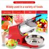 High-power Double Blade Ice Crusher for Snowflake Shaved Ice In Milk Tea Shops and Households.