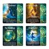 50 Игровых карт, Карты для настольной игры, Лесной отпечаток, Карты для интерактивной настольной игры «Сбор»