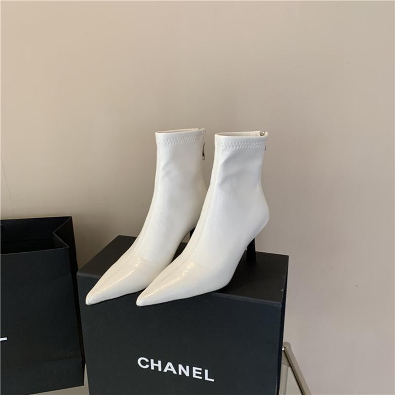 Весенние женские современные ботильоны с острым носком, модные ботильоны из мягкой кожи, лаконичная обувь на высоком каблуке