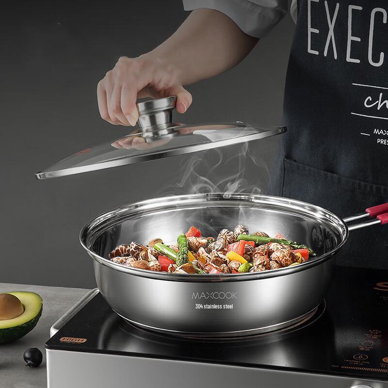 maxcook Многоцелевой вок из нержавеющей стали 304