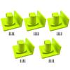 5 Pcs for Ryobi 18v One + Cordless Drill with Wall Mount Tool Holder with Screws