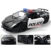 Police Car Series Volkswagen Mercedes Benz Dodge Lamborghini McLaren Ford Chevrolet Corvette Diecasts & Toy Vehicles RMZ City 1:36 Alloy Model