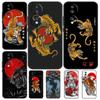 Кейс Tiger Red Sun Japan Art для Honor X9b X9a X8a X7a X6a X6 X7 X8 X9 8X 9X Honor Magic 5 Pro 50 70 90 Lite Чехол
