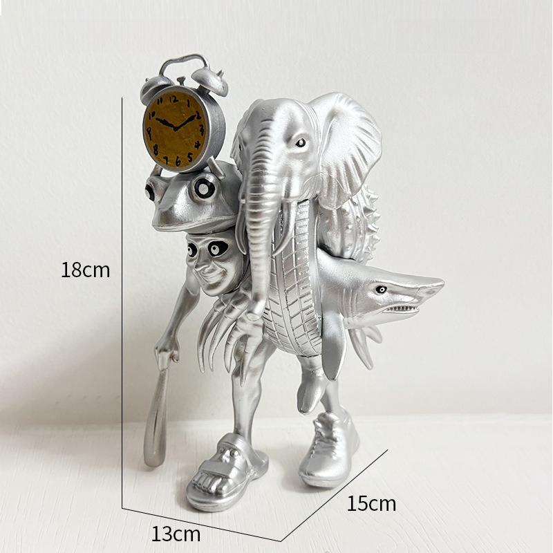 34 Стиль Итальянские Фигурки Игрушки Тунг Тунг Тунг Сахур Тралалеро Тралала Аниме Экшн Фигурки Орнамент Украшения Декор