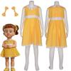 Игрушка Габби Косплей Платье Костюм Звериное Царство Габби Желтые Платья Худи Детская История Брюки Девочки Свитер Мультяшный Вуди Фантазия