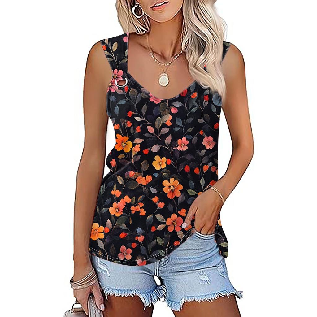 Женская майка, нарядные повседневные рубашки, летние свободные майки, милая модная одежда, блузки без рукавов