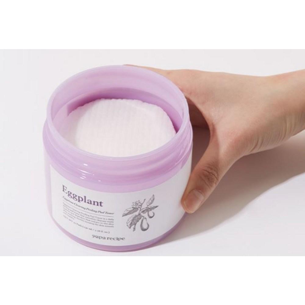 PAPA RECIPE Сменный блок тонера для пилинг-дисков Eggplant Clearing Peeling Pad 35p, 35 шт., 1 шт.
