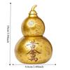 Smooth Lucky Gourd Ornaments Automatic Swing Wealth Gourd Figurine Lucky Gourd Statue  Living Room